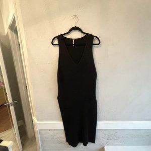 Free People Black Sleeveless Dres/Tunic Size S